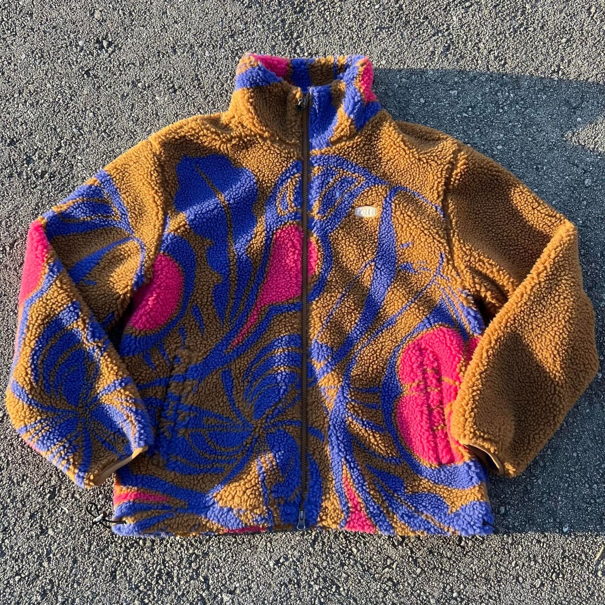 Felt Flower Cycle Sherpa "Brown"