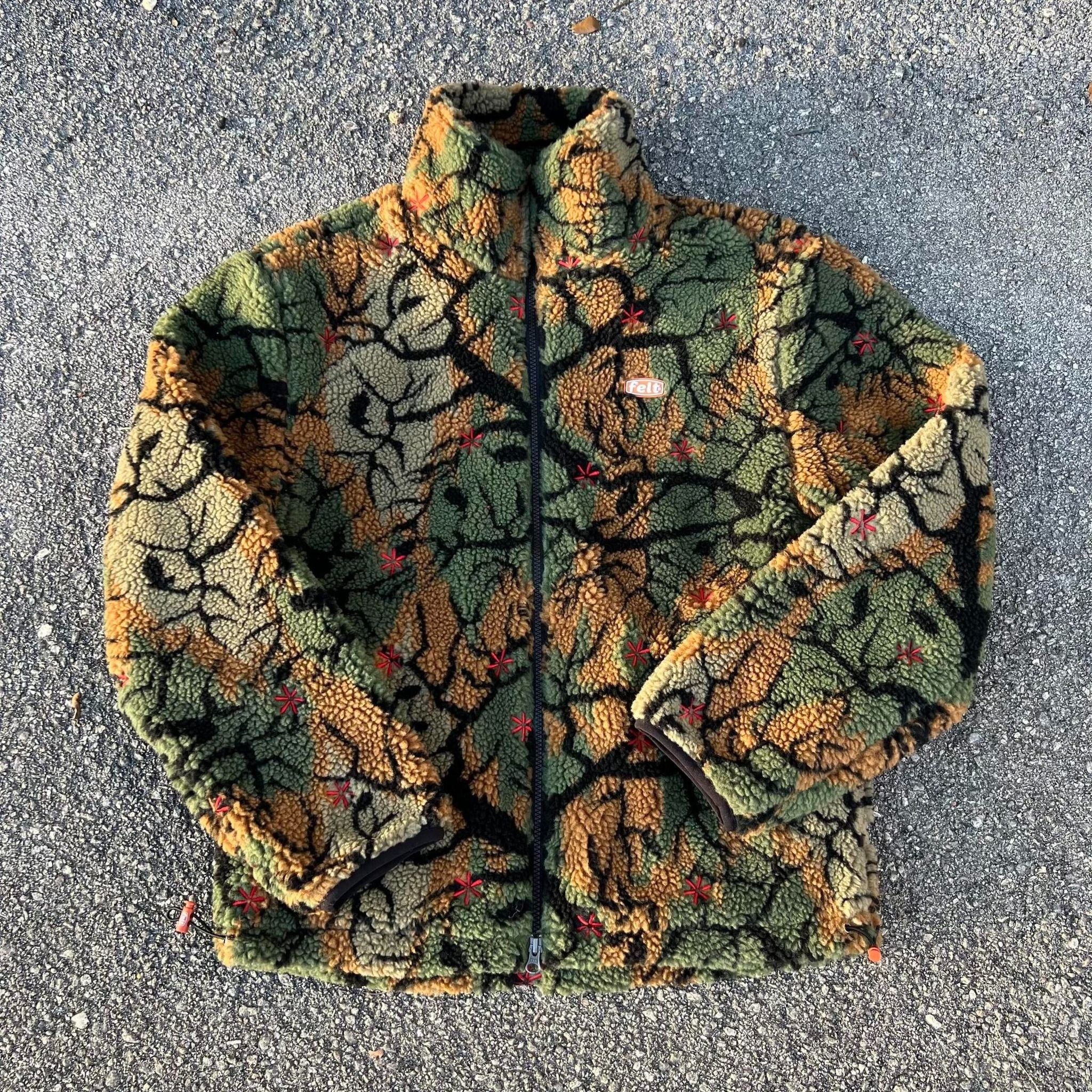 Felt Flower Cycle Sherpa "Green"