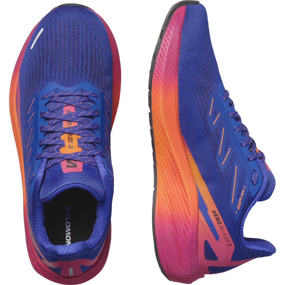 Salomon Aero Blaze 2 ISD (W) "dragon fire vivacious surf the web"