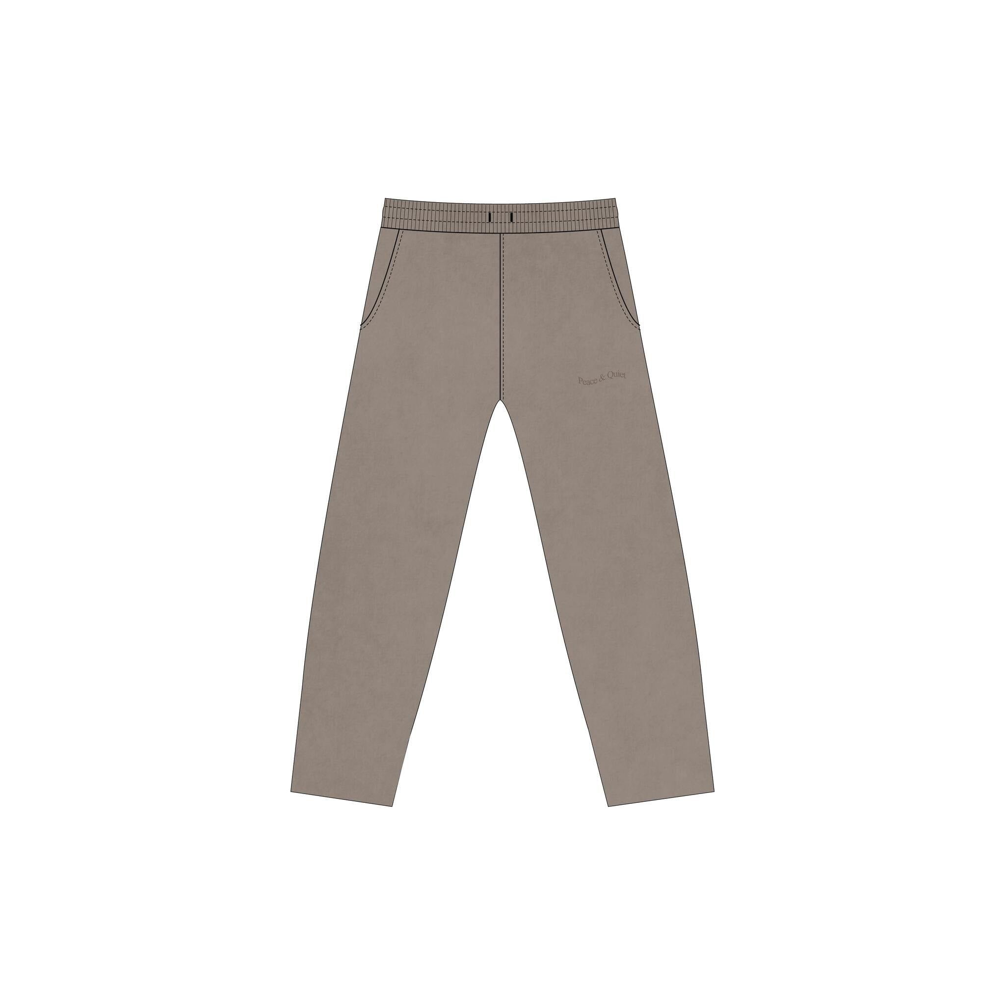 MoPQ Workmark Pigment Dyed Sweatpants "Taupe"