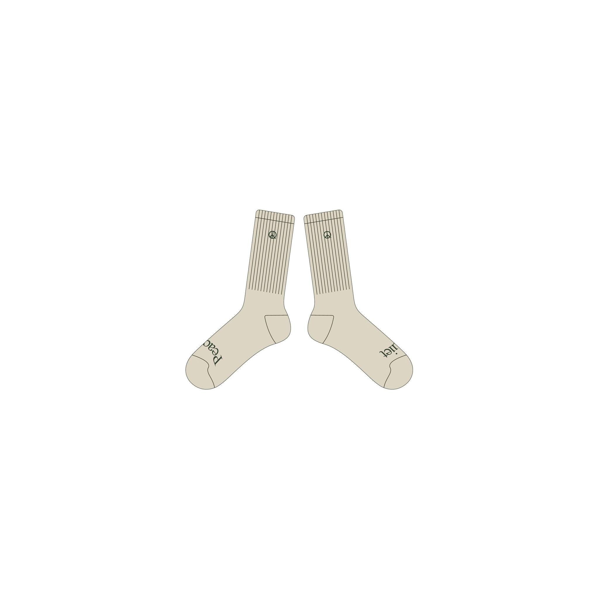 MoPQ Icon Socks "bone"