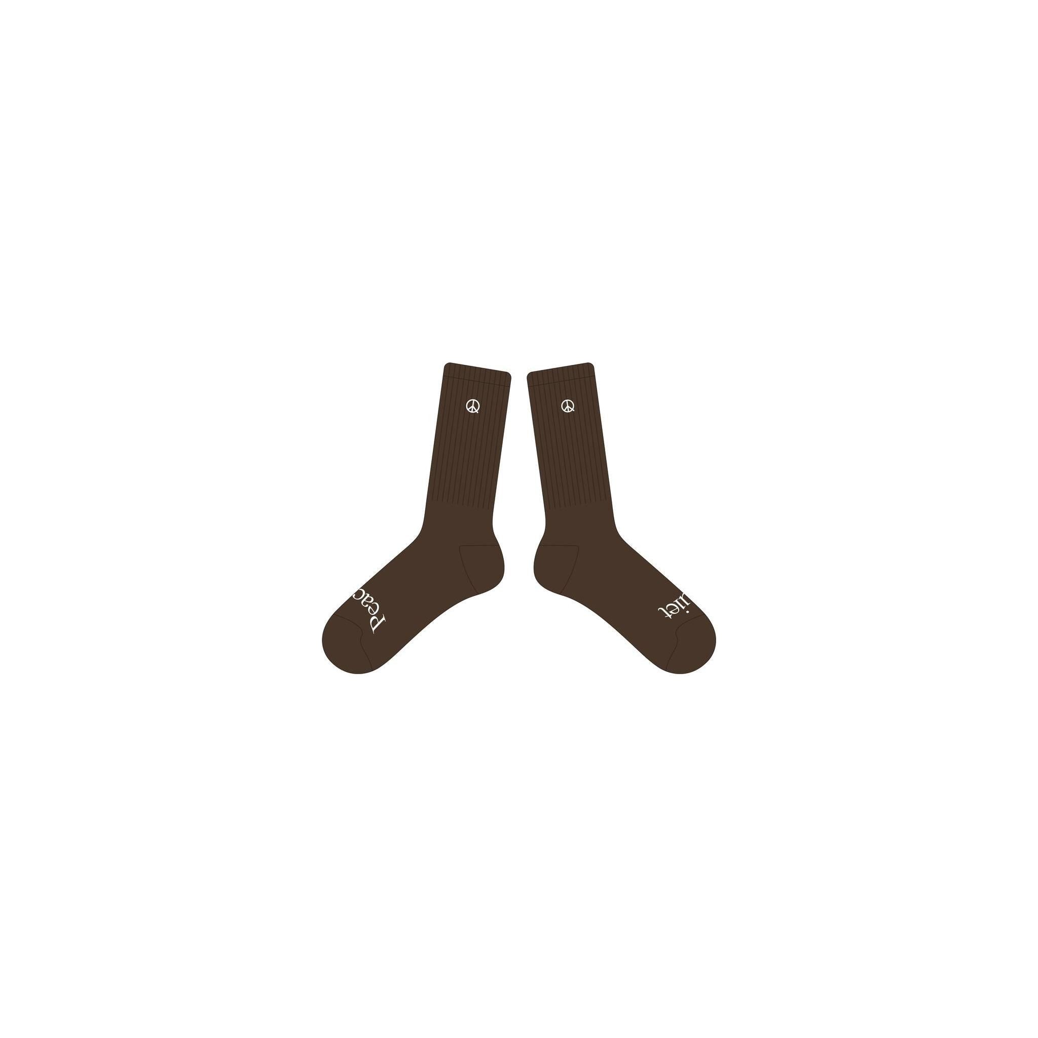 MoPQ Icon Socks "brown"