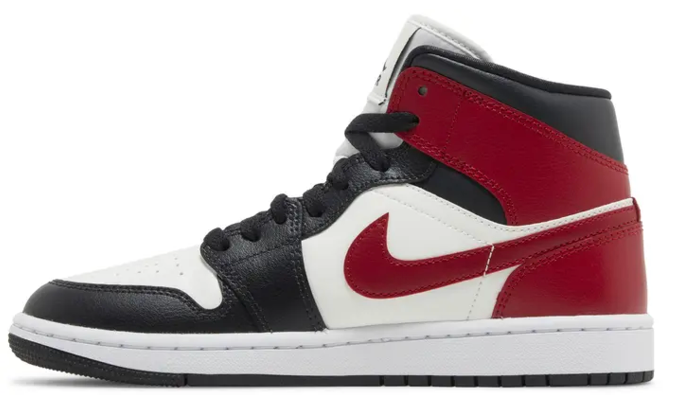 AJ1 "Mid Gym Red Off Noir" (W) [BQ6472-160]