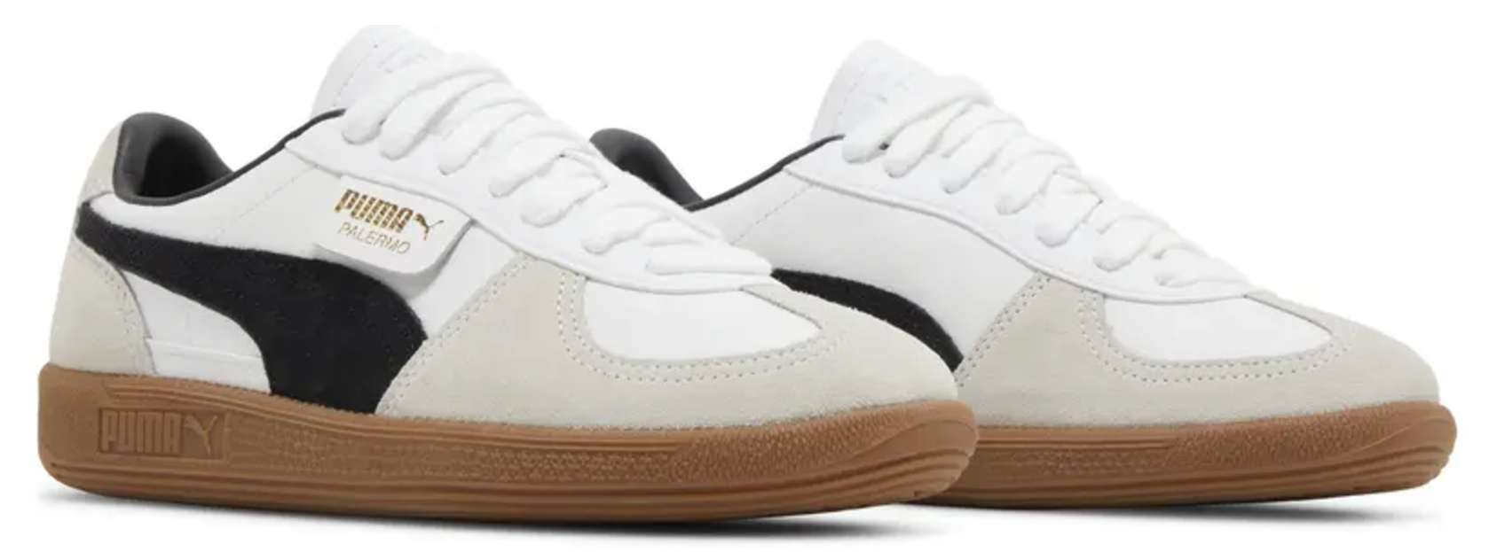 Puma Palermo "White Vapor Grey Gum"(W) [397647-01]