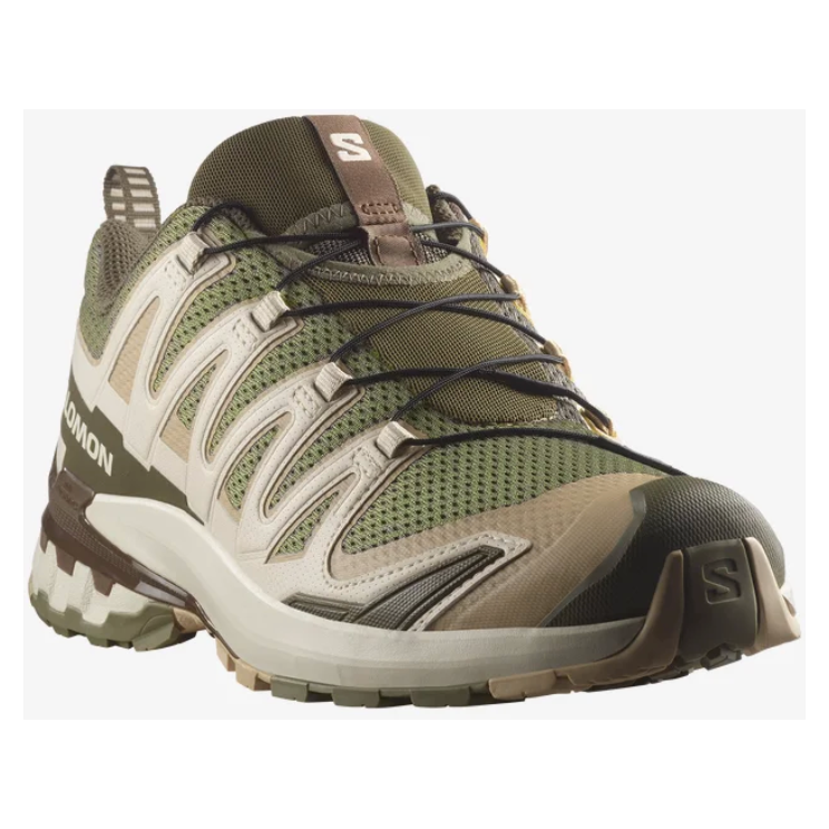 Salomon Pro 3D V9 "Deep Lichen Green/Safari/Dark Earth"